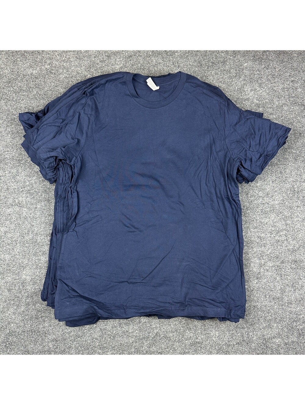 NWT Bella+Canvas Men's XL Navy Blue T-Shirt USA Lot of 22